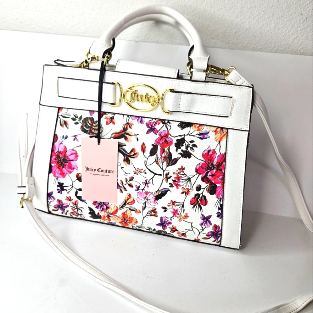 Juicy Couture Medallion Satchel NWT